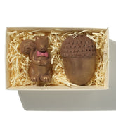 Golden Chocolate Squirrel And Acorn